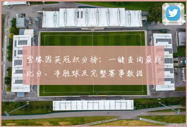 雪缘园英冠积分榜：一键查询最新比分、净胜球及完整赛事数据